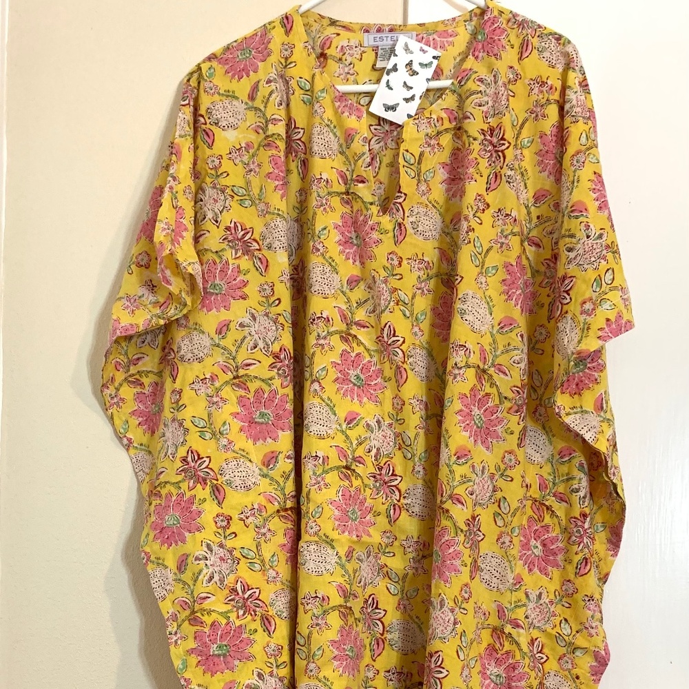 European Floral Kaftan